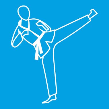 Wushu ana simgesi beyaz