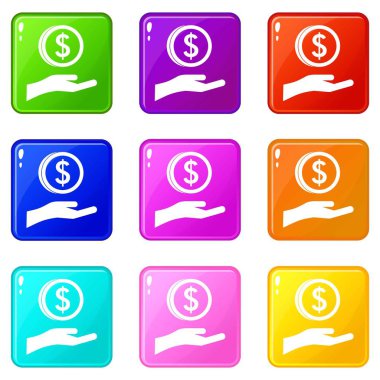 El ve doları para 9 ayarla