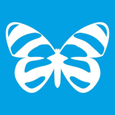 Kelebek simgesi Beyaz