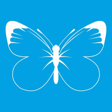 Kelebek simgesi Beyaz