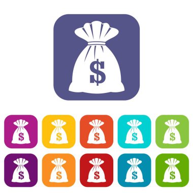 Dolar Icons set ile çanta