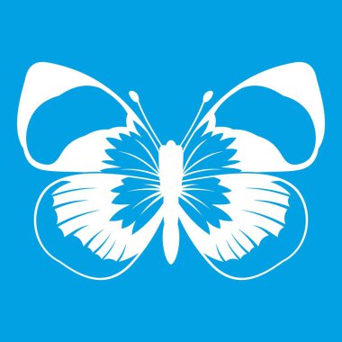 Kelebek simgesi Beyaz