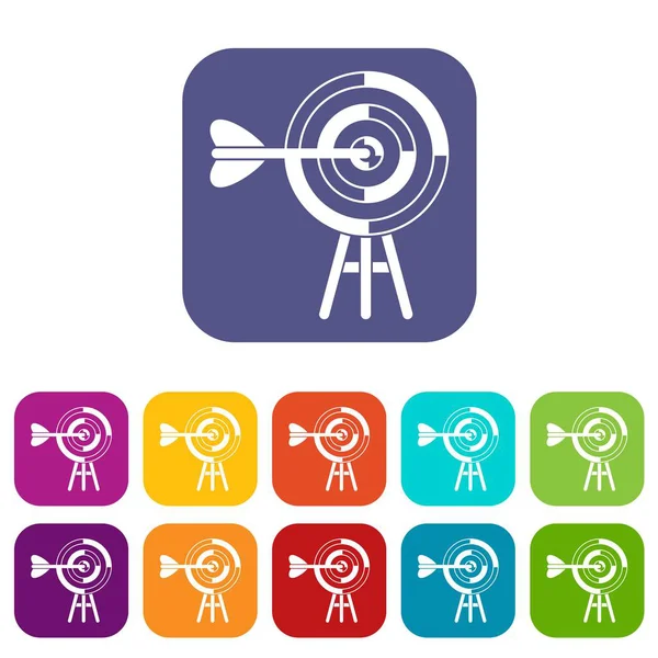 Bir ok simgeleri kümesiyle hedef