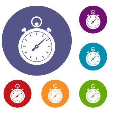 Chronometre Icons set