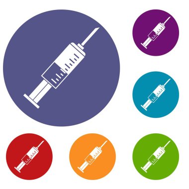 şırınga Icons set