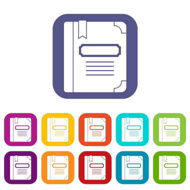 Bookmark Icons set ile öğretici