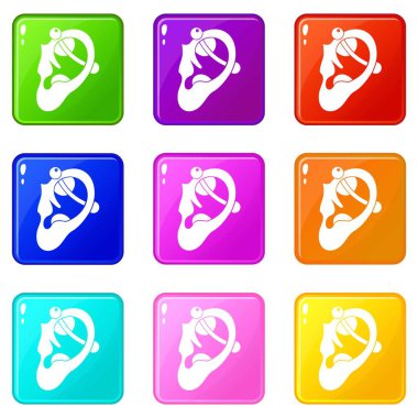 Piercing ile insan kulağının 9 ayarla