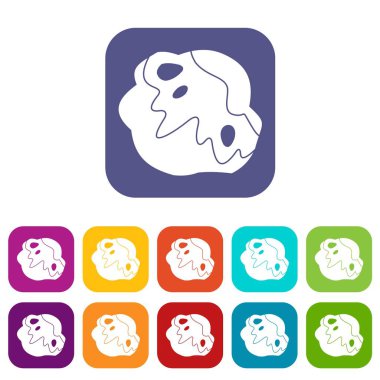 Ay taş Icons set