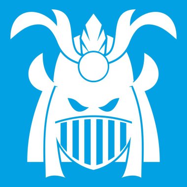 Kabile kask simgesi beyaz