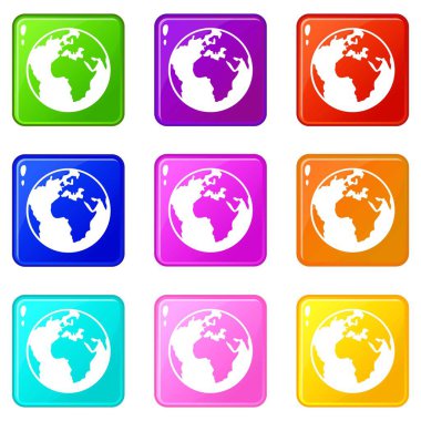 Dünya küre 9 ayarla