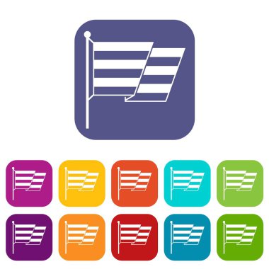 LGBT Icons set bayrak