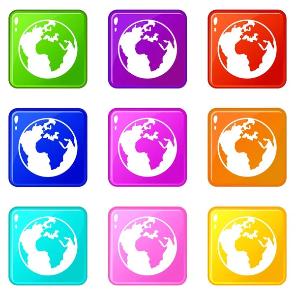 Dünya küre 9 ayarla