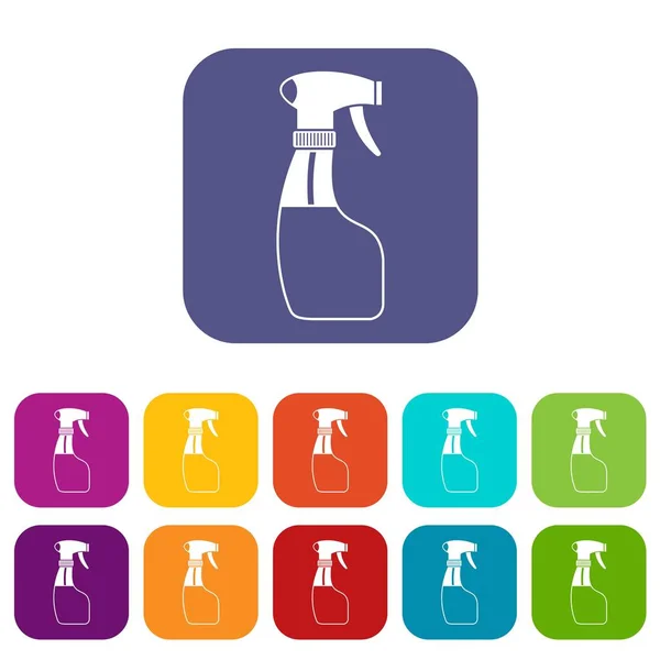 Spray icons set — Stock Vector