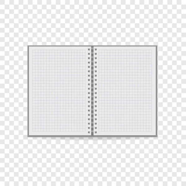 Εικονίδιο του σημειωματάριου καθαρό, ρεαλιστικό ύφος — Διανυσματικό Αρχείο