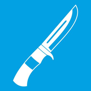 Bıçak simgesi beyaz