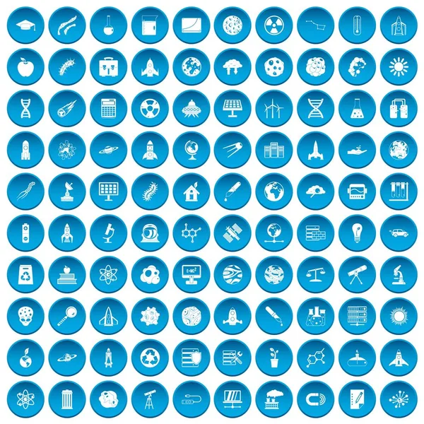 100 alan simgeleri mavi ayarla