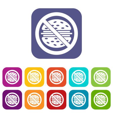 Lokanta Icons set durdurmak