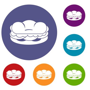 Burger Icons set