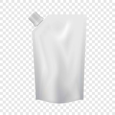 Plastik çantası dozatörler mockup, gerçekçi tarzı ile