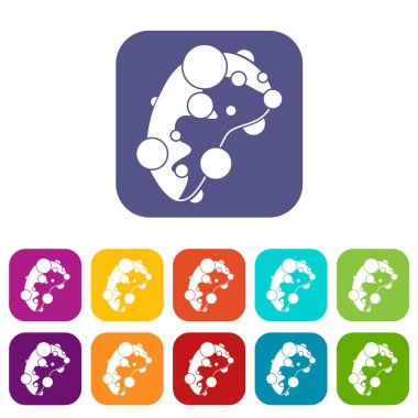 Cep virüs Icons set