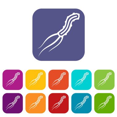 Tehlikeli virüs Icons set