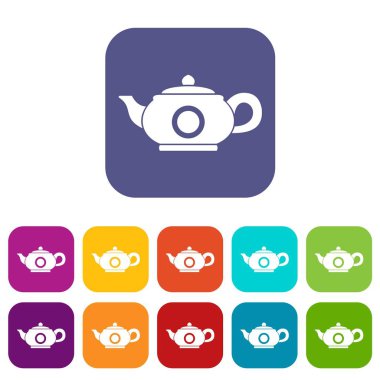 Çaydanlık Icons set