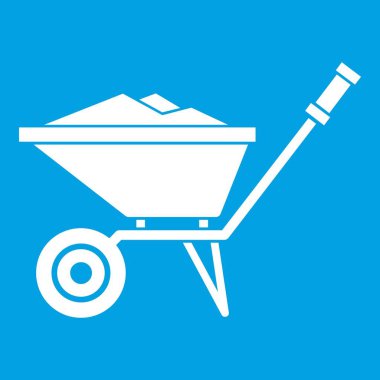 El arabası simgesi Beyaz