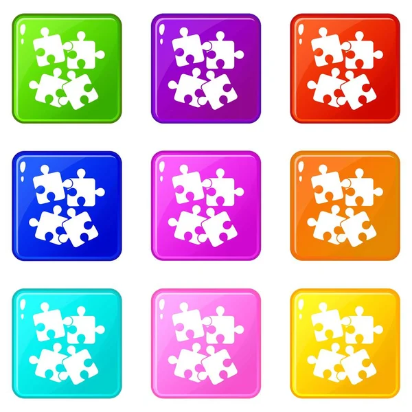 Puzzle jeu 9 — Image vectorielle
