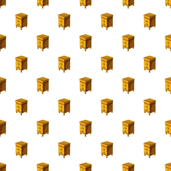 Modèle de ruche répétition transparente — Image vectorielle