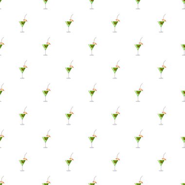 Kokteyl desen bardak Martini