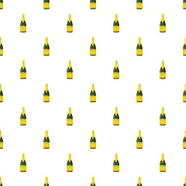 Şampanya şişesi desen