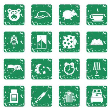 Uyku simgeler kümesi grunge