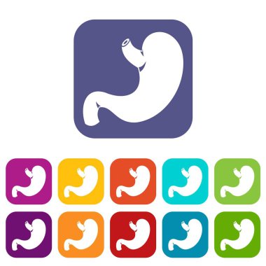 Mide Icons set