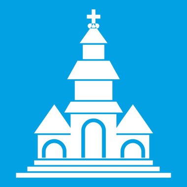 Kilise simgesi beyaz