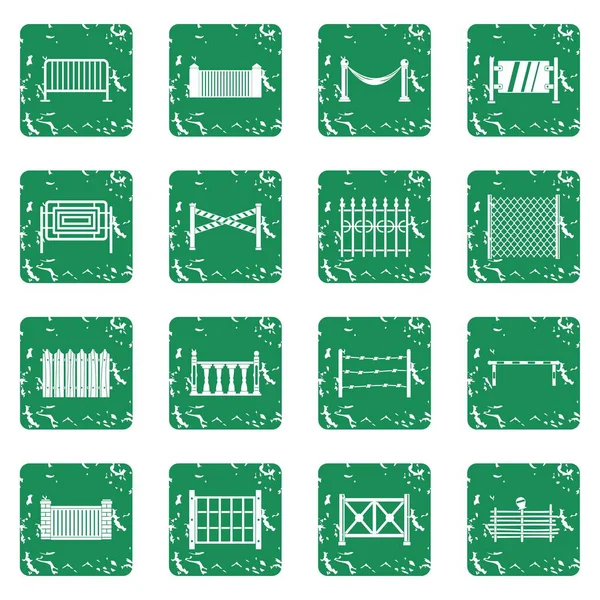 Simgeler eskrim grunge ayarla