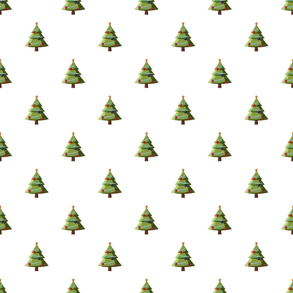 Motif arbre de Noël — Image vectorielle