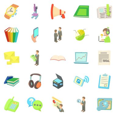 Freelancer Icons set, karikatür tarzı