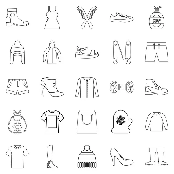 Sunum simgeler kümesi, anahat stili