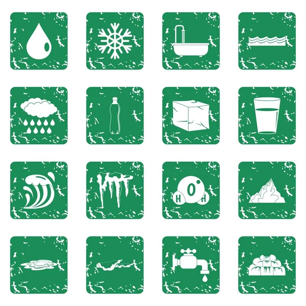 Su simgeler kümesi grunge