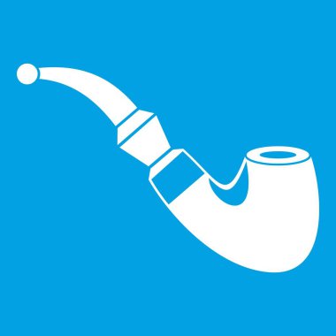 Ahşap boru simgesi beyaz