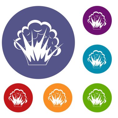 Alev ve duman simgeleri ayarlamak