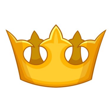 Vikont taç simgesi, karikatür tarzı