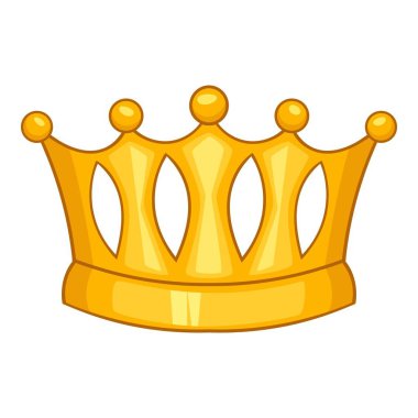 Barones taç simgesi, karikatür tarzı