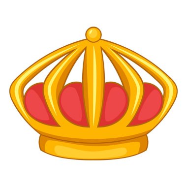 Imperial crown simgesi, karikatür tarzı