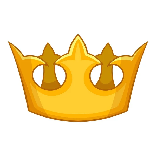 Icono de la corona de vizconde, estilo de dibujos animados — Vector de stock