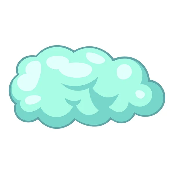 Snow cloud icon, cartoon style — Stock Vector