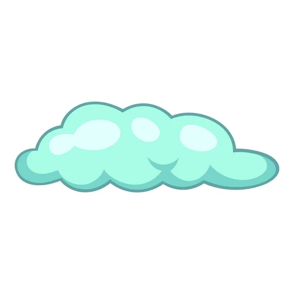 Freezing rain cloud icon, cartoon style — Stock Vector