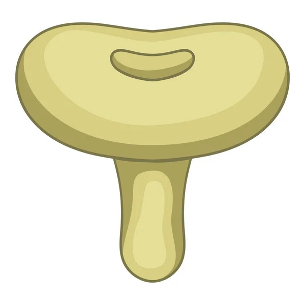 Lactarius pubescens ikon jamur, gaya kartun - Stok Vektor
