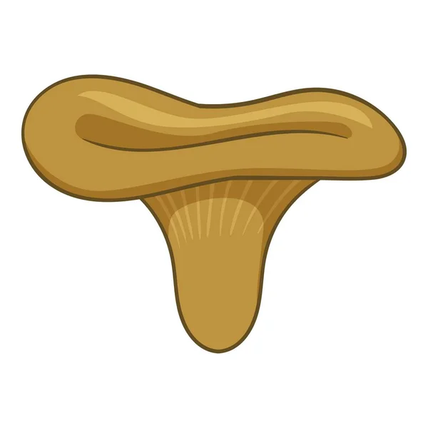 Lactarius sanguifluus icono de la seta, estilo de dibujos animados — Vector de stock