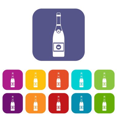 Şampanya Icons set